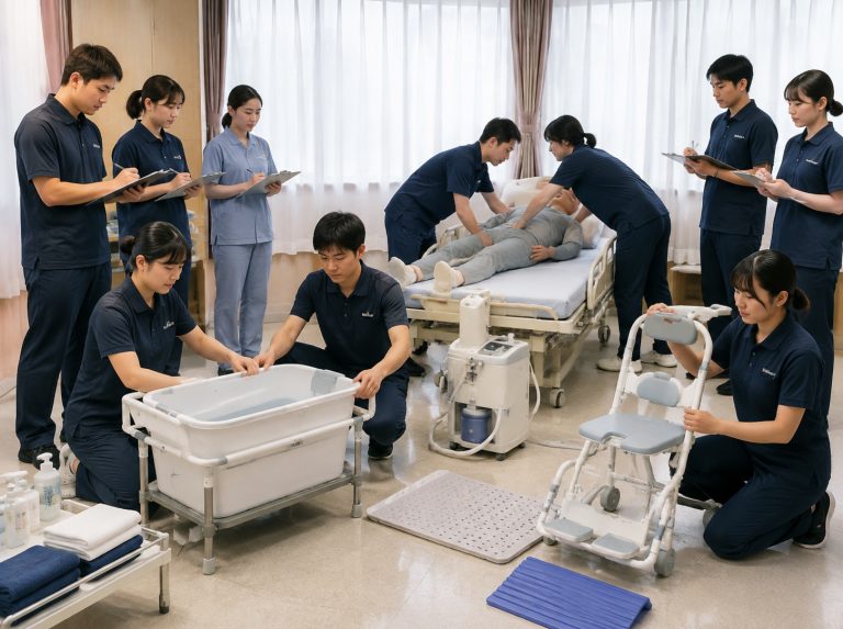 姜堰区助浴师标准化实训课程